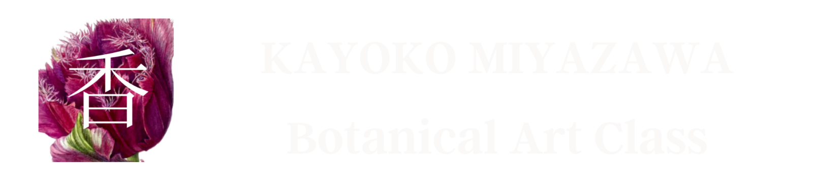 宮澤香代子　ボタニカルアート教室　Kayoko Miyazawa Botanical Art Class